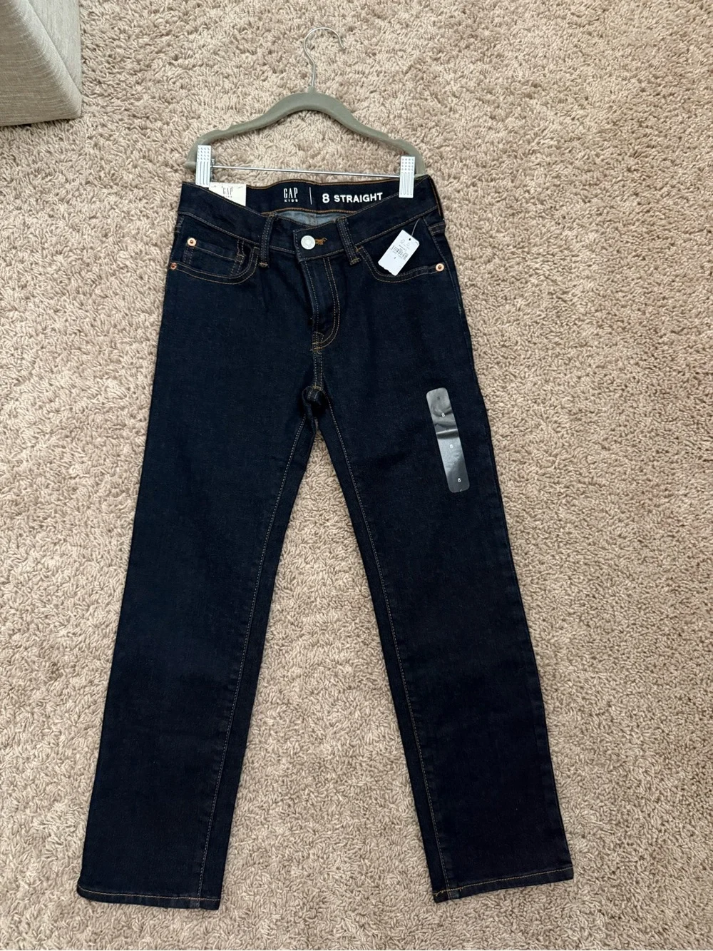 GAP Dark Indigo Straight Jeans